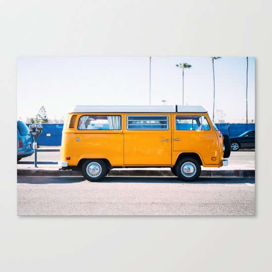 Combi yellow Canvas Print