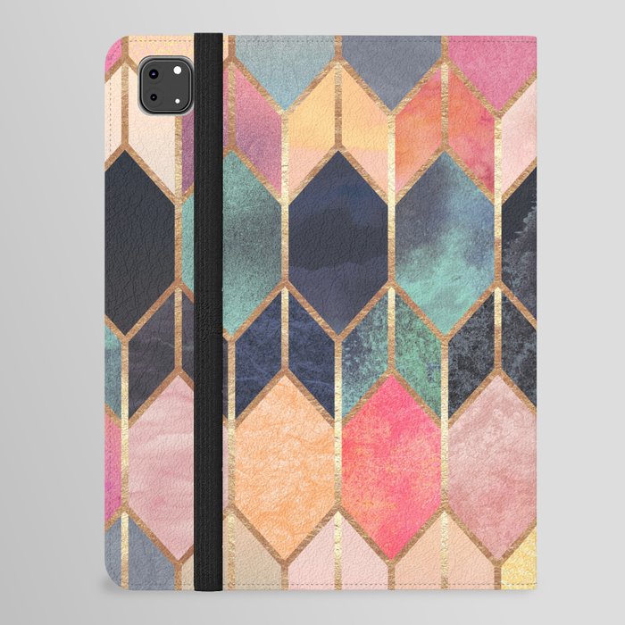 Stained Glass 3 iPad Folio Case
