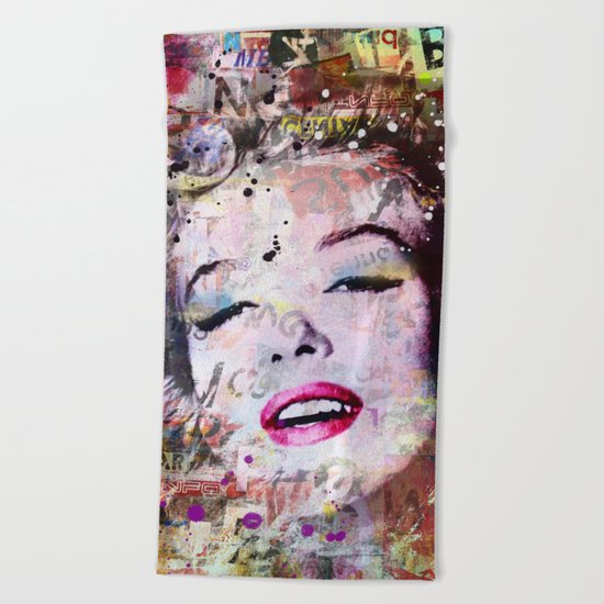 marilyn Beach Towel