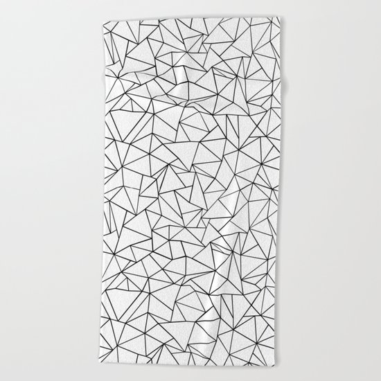 Shattered Beach Towel