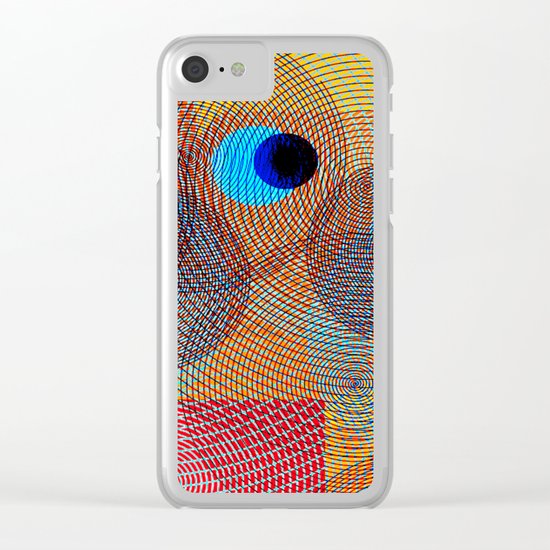 Superposition II Clear iPhone Case