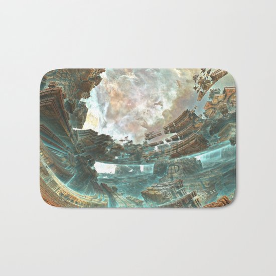 Aqua Space Shipyard Bath Mat