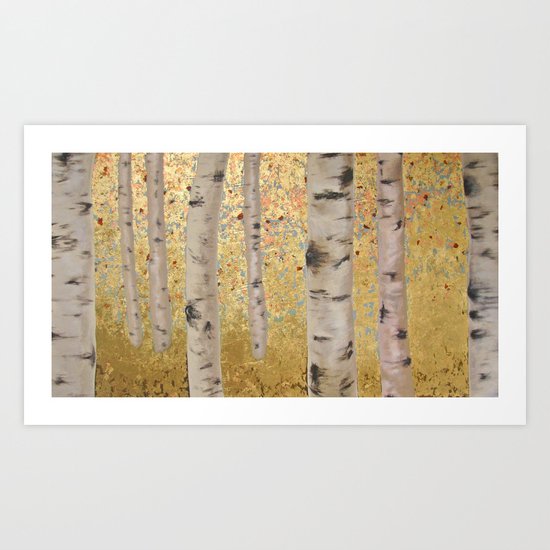 Ghosts of Autumn Art Print