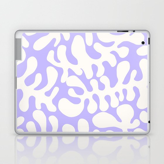 White Matisse cut outs seaweed pattern 11 Laptop & iPad Skin