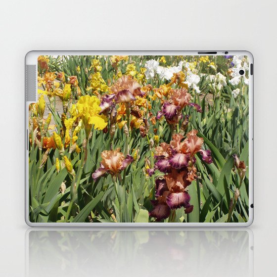 Iris Flowers Laptop & iPad Skin
