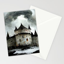 Castle in the Storm Stationery Card
