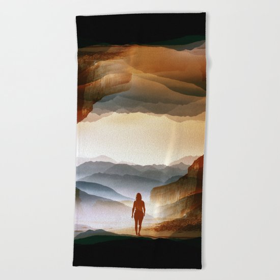 Quiet Heat Beach Towel