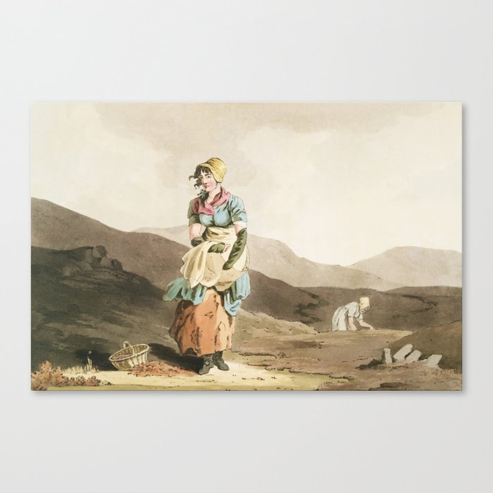 19th century in Yorkshire life Canvas Print