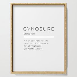 Cynosure Definition Serving Tray