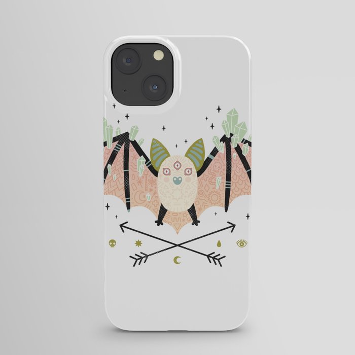 Crystal Bat iPhone Case