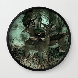 Impressive Impalas 2 Wall Clock