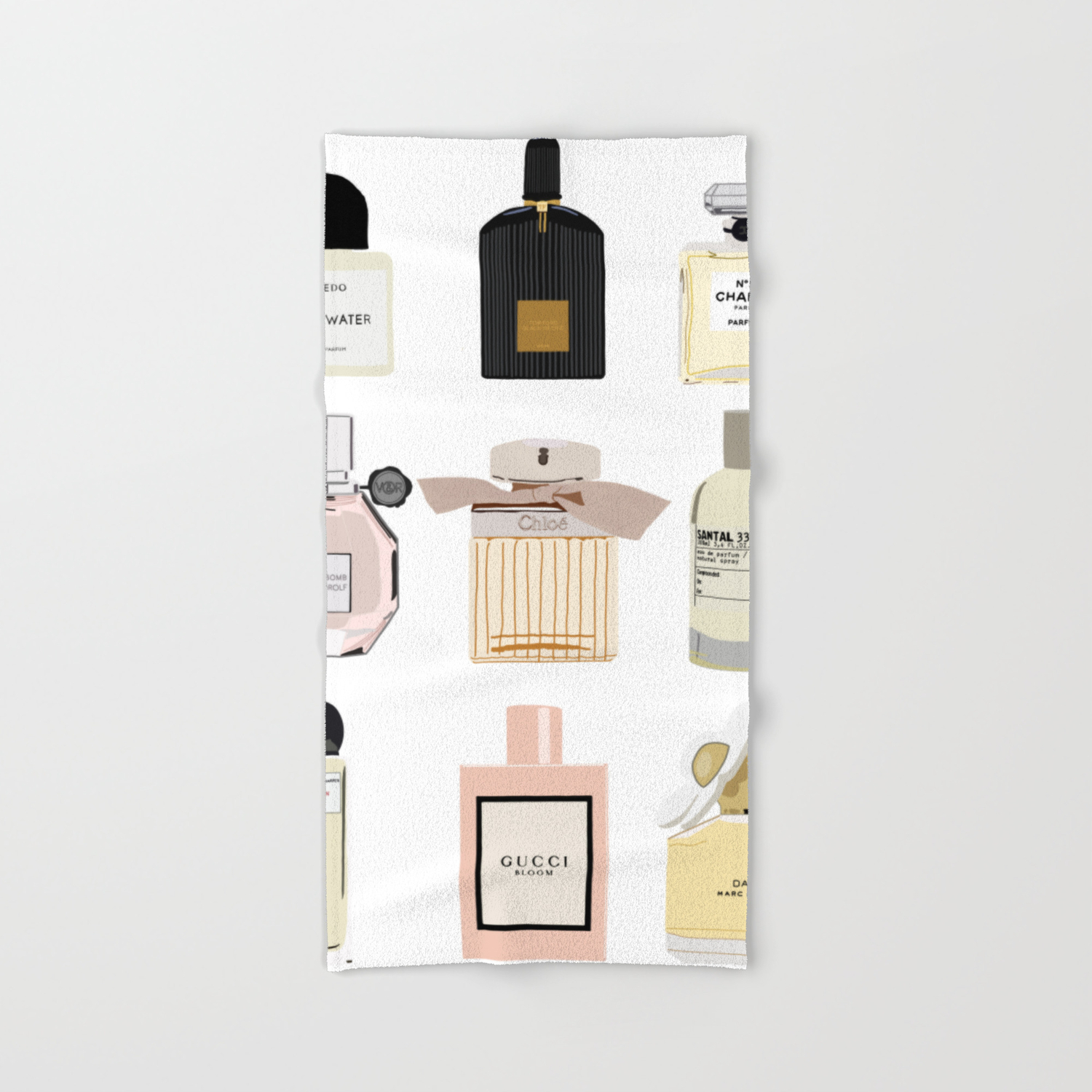 Perfume Shelf Hand Bath Towel By Itslaurenalexa Society6
