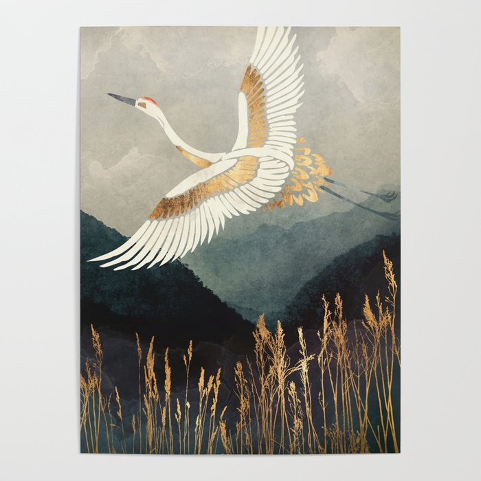 Elegant Flight Poster