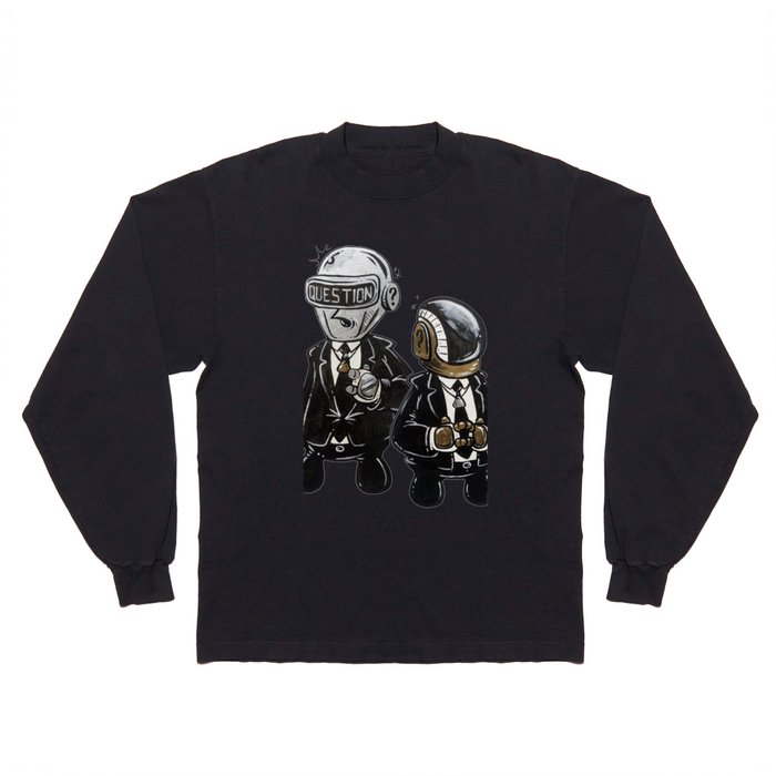 Daft Punk French Long Sleeve T Shirt