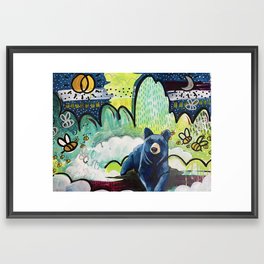 Senna Framed Art Print
