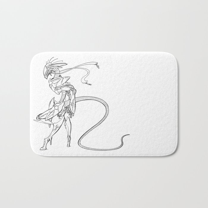 Scout Bath Mat By Saberlinsla Society6