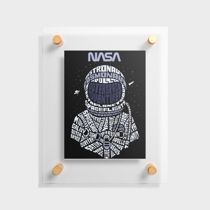 Nasa  Astronaut Floating Acrylic Print