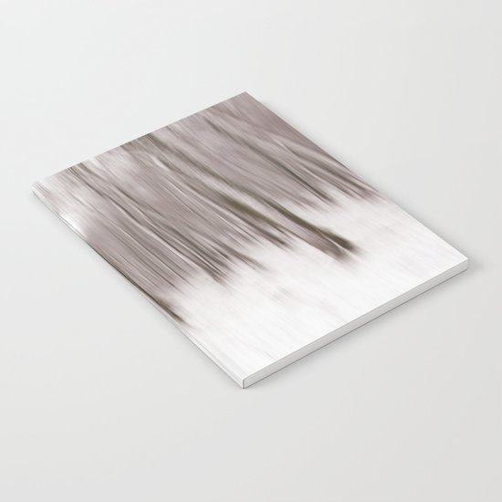 First Snow in the forest Notebook