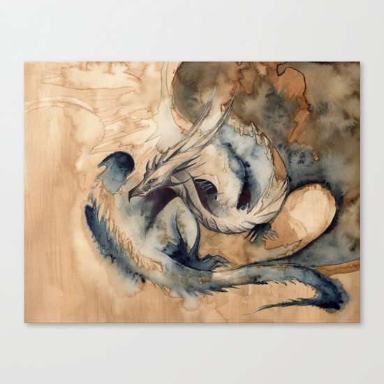 PAYNE'S DRAGON Canvas Print