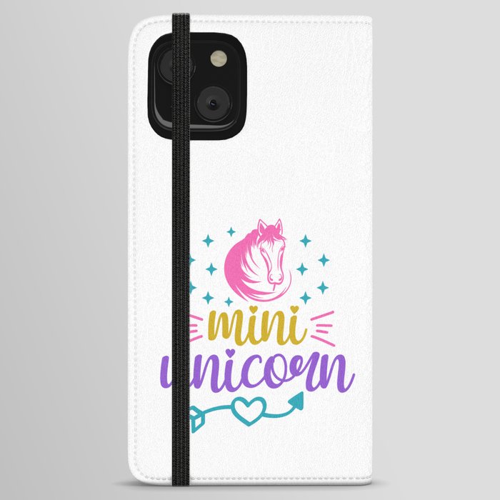 Mini Unicorn iPhone Wallet Case