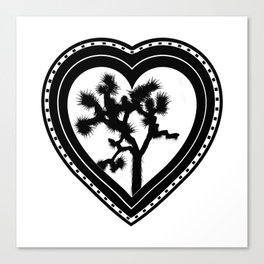 Heart of the Hi-Desert™ Joshua Tree by CREYES Canvas Print