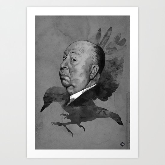 Hitchcock Art Print