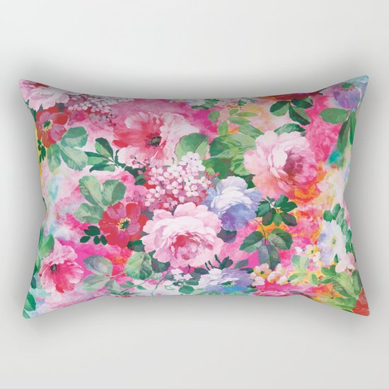 Beautiful Garden Rectangular Pillow