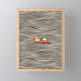 The Real Boat Ride Framed Mini Art Print