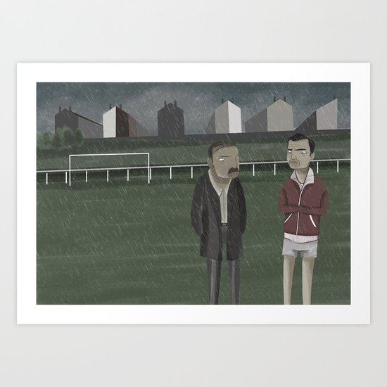 Training Art Print