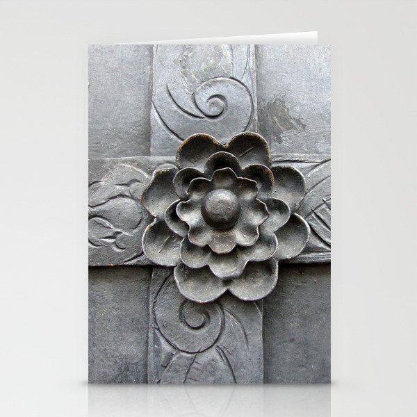 Metal Door Basilica Mariazell Stationery Cards