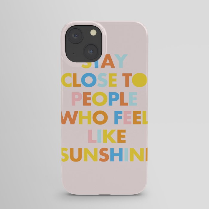 Sunshine People iPhone Case