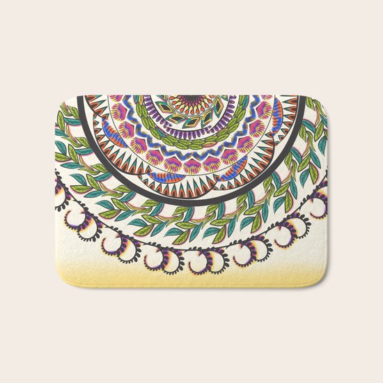 Mandala Bath Mat