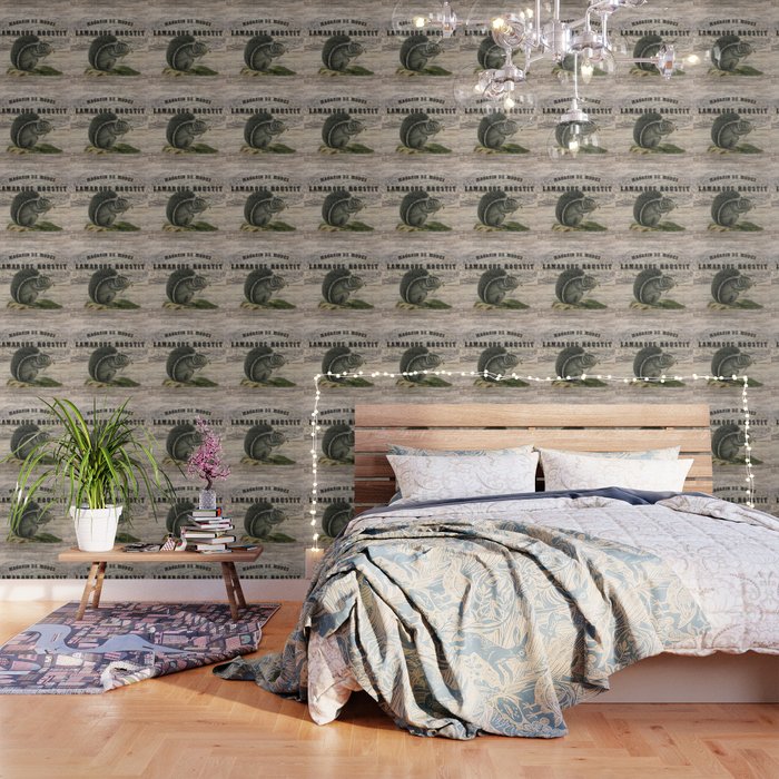 French Country Scripts Fall Autumn Woodland Animal Grey Squirrel Wallpaper By Chicelegantboutique