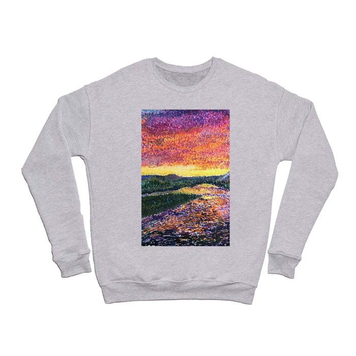 Sparkling Sunset Crewneck Sweatshirt