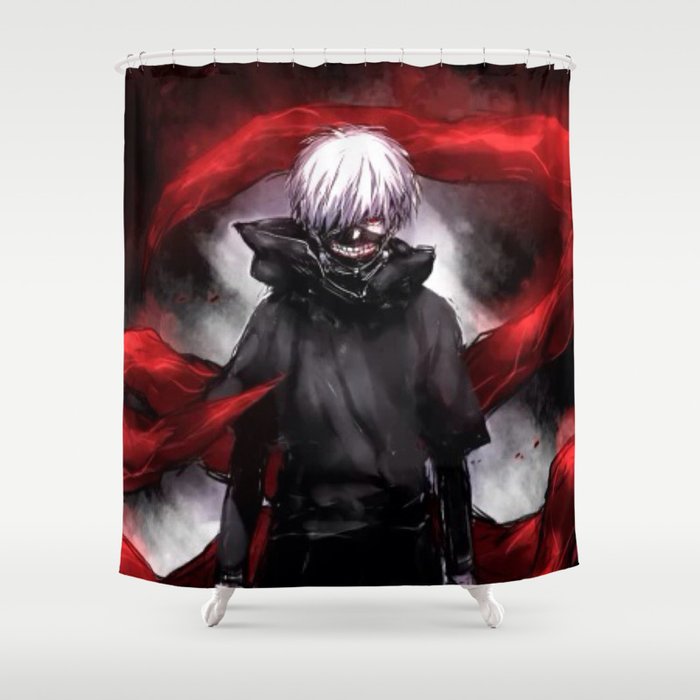 Tokyo Ghouls Anime Cool Cosplay Shower Curtain By Rumahcreative Society6