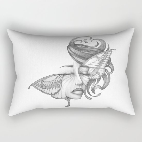 Moth Rectangular Pillow