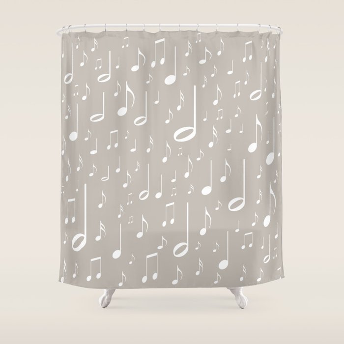 Musical Notes Shower Curtain By Horacioselva Musical Notes Shower Curtain By Horacioselva