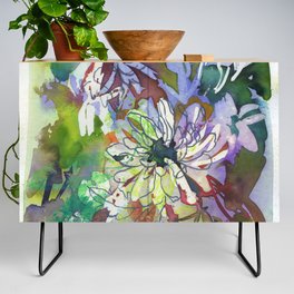 in contour: chrysanthemum Credenza