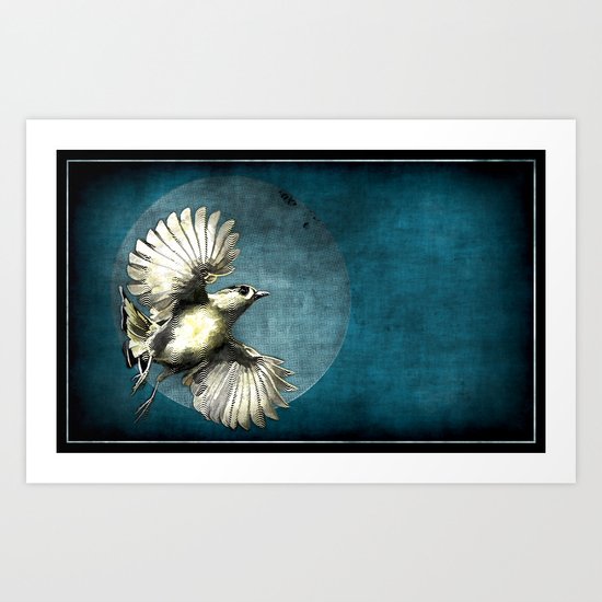 Fly Me to the Moon Art Print