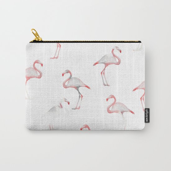 Flamingo Carry-All Pouch