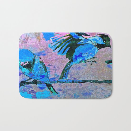 BIRDS Bath Mat