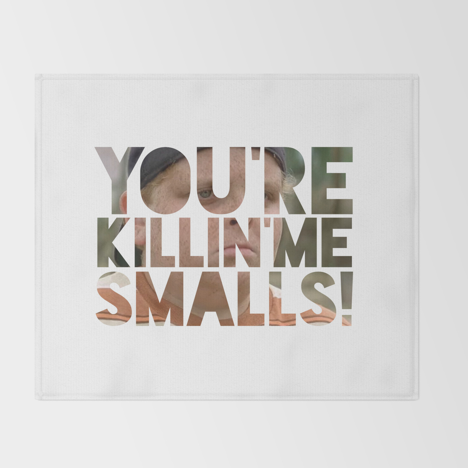 Youre Killing Me Smalls Sand Lot Baseball Throw Blanket By Mocowo Society6 Youre Killing Me Smalls Sand Lot Baseball Throw Blanket By Mocowo Society6