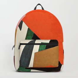 Liubov Popova Geometric Design Backpack