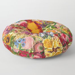 David Michelangelo flowers Floor Pillow