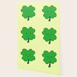 Four Leaf Clover Wallpaper For Any Decor Style Society6