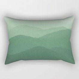 Hunter Mountain summer Rectangular Pillow