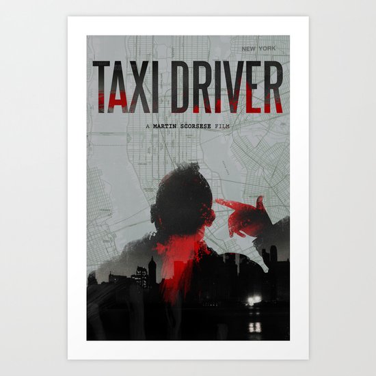 Taxi Driver Art Print