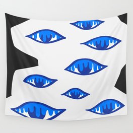 The crying eyes 3 Wall Tapestry