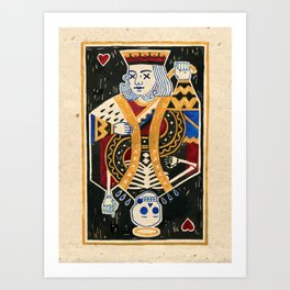 Cho-King. Art Print | Curated, Political, Illustration, People, Painting 