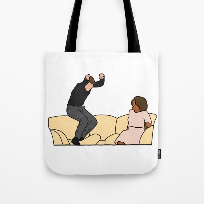 In Love Actor Jumping on Couch - 2000's Throwback Pop Culture - Talk Show Couch Jump of 2006 Classic T-Shirt Tote Bag